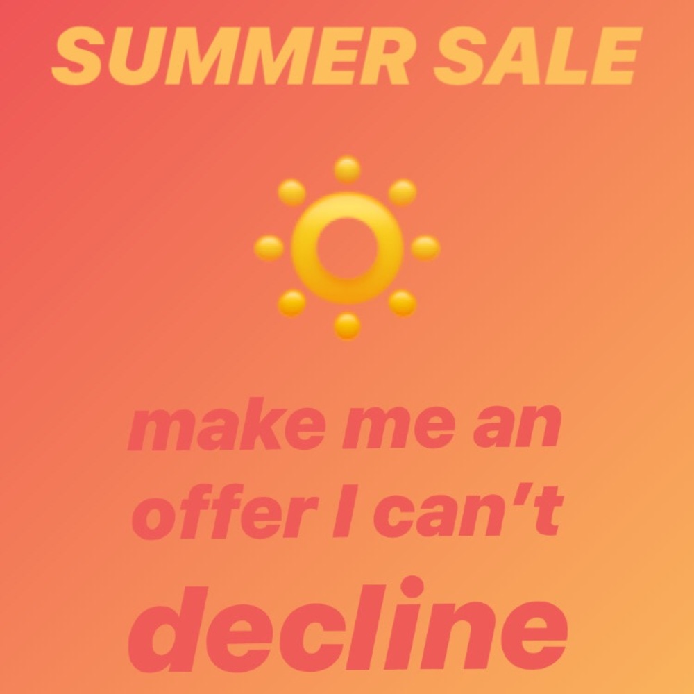 SALE!!